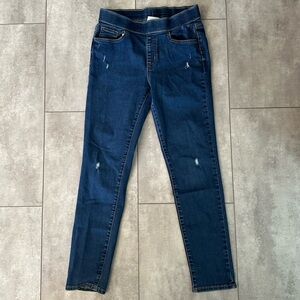 Girls Jeggings with light distressing